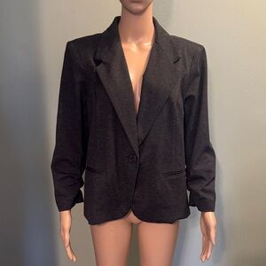 Christian Siriano Charcoal Blazer